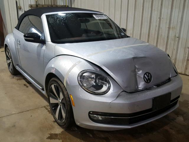 3VW767ATXDM813411 - 2013 VOLKSWAGEN BEETLE TUR SILVER photo 1