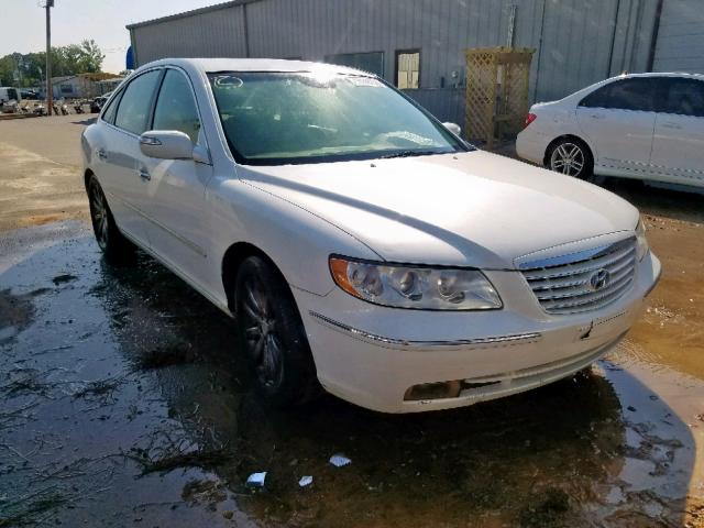 KMHFC46F07A177247 - 2007 HYUNDAI AZERA SE WHITE photo 1