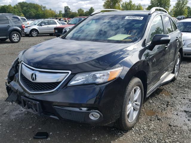 5J8TB3H33DL018120 - 2013 ACURA RDX BASE BLACK photo 2