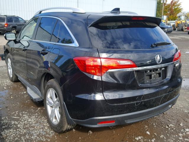 5J8TB3H33DL018120 - 2013 ACURA RDX BASE BLACK photo 3