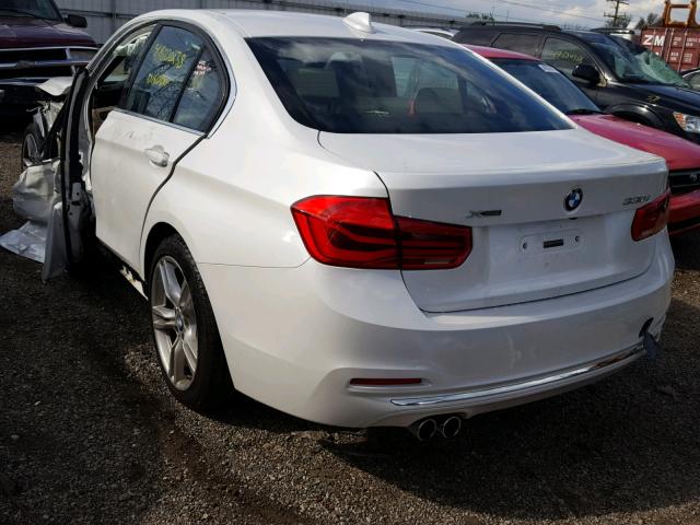 WBA8D9G57JNU66622 - 2018 BMW 330 XI WHITE photo 3