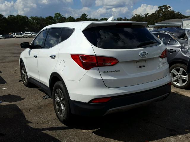 5XYZT3LB0GG359267 - 2016 HYUNDAI SANTA FE S WHITE photo 3