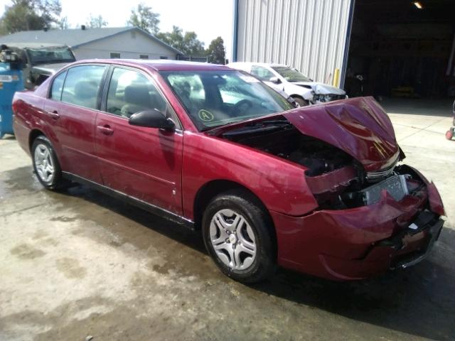1G1ZS58F67F251175 - 2007 CHEVROLET MALIBU LS მუქწითელი ფოტო 1