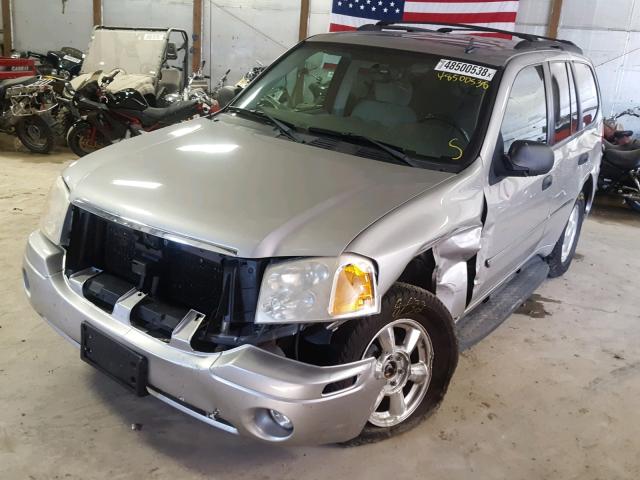 1GKDT13S772278408 - 2007 GMC ENVOY SILVER photo 2