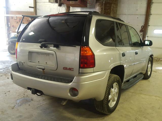 1GKDT13S772278408 - 2007 GMC ENVOY SILVER photo 4