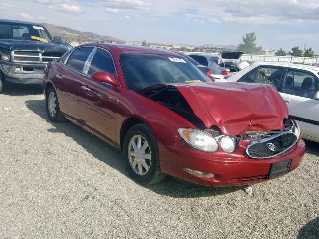 2G4WD582361112740 - 2006 BUICK LACROSSE C RED photo 1