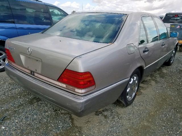 WDBGA32E0PA124214 - 1993 MERCEDES-BENZ 300 SE BEIGE photo 4