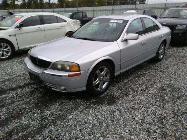 1LNHM86S72Y648272 - 2002 LINCOLN LS SILVER photo 2