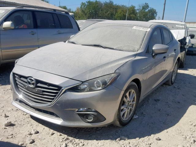 3MZBM1V73FM166864 - 2015 MAZDA 3 TOURING SILVER photo 2