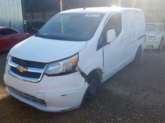 3N63M0YN6FK696816 - 2015 CHEVROLET CITY EXPRE WHITE photo 2