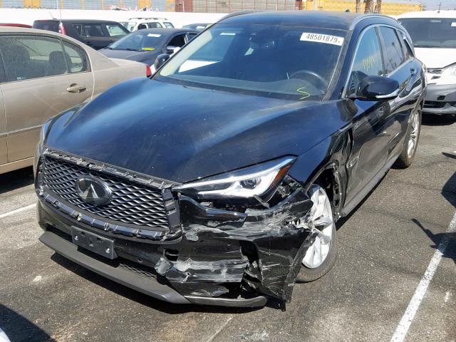 3PCAJ5M13KF112880 - 2019 INFINITI QX50 ESSEN BLACK photo 2