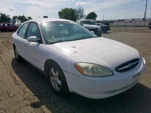 1FAHP55U03G235281 - 2003 FORD TAURUS SES WHITE photo 1