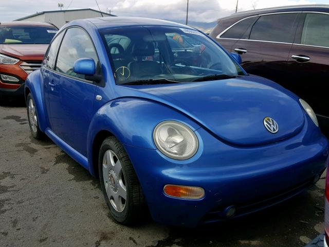 3VWCF21C5YM437949 - 2000 VOLKSWAGEN NEW BEETLE ლურჯი ფოტო 1