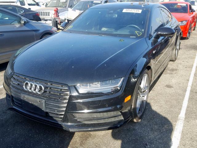 WAU2GAFC9GN023363 - 2016 AUDI A7 PRESTIG BLACK photo 2