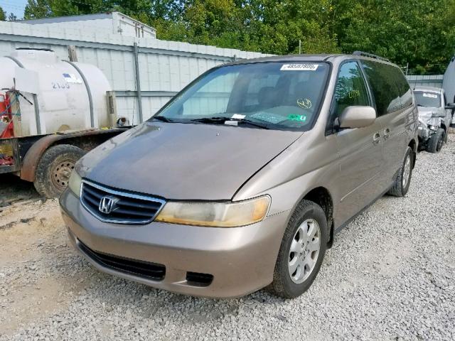 5FNRL18993B070030 - 2003 HONDA ODYSSEY EX TAN photo 2