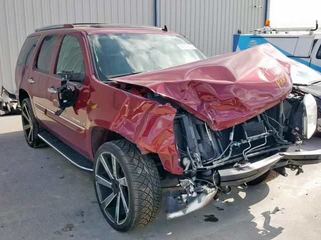 1GKFK63837J301640 - 2007 GMC YUKON DENA BURGUNDY photo 1