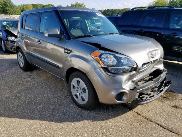 KNDJT2A56D7587688 - 2013 KIA SOUL GRAY photo 1