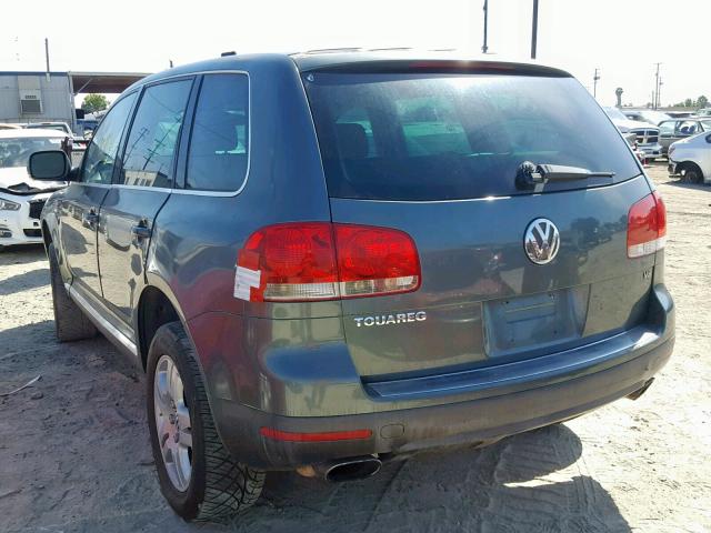 WVGCM67LX4D002885 - 2004 VOLKSWAGEN TOUAREG 4. GREEN photo 3