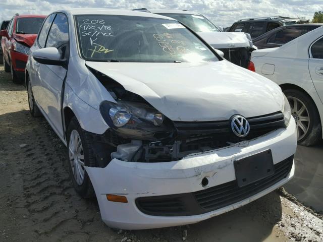 WVWAA7AJ3BW231895 - 2011 VOLKSWAGEN GOLF 白色 照片 1