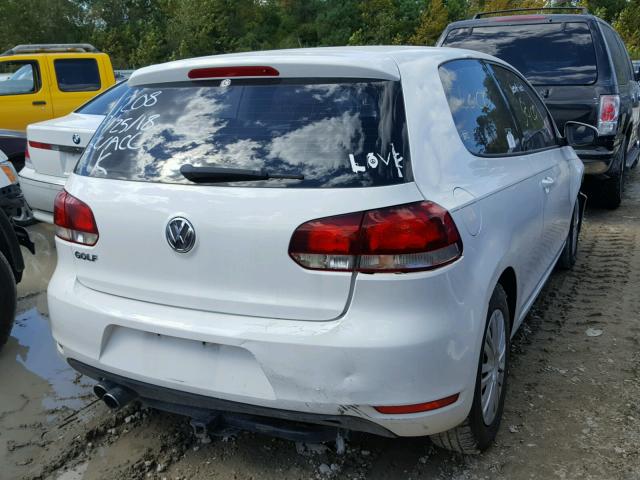 WVWAA7AJ3BW231895 - 2011 VOLKSWAGEN GOLF 白色 照片 4