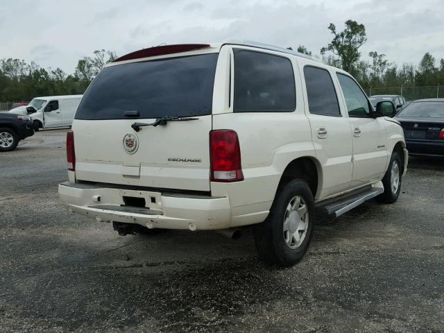 1GYEK63N45R212665 - 2005 CADILLAC ESCALADE L WHITE photo 4