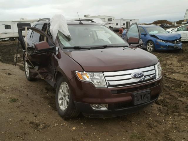 2FMDK48C19BA52908 - 2009 FORD EDGE SEL BROWN photo 1