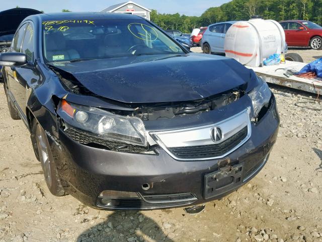 19UUA8F7XDA002549 - 2013 ACURA TL ADVANCE GRAY photo 9