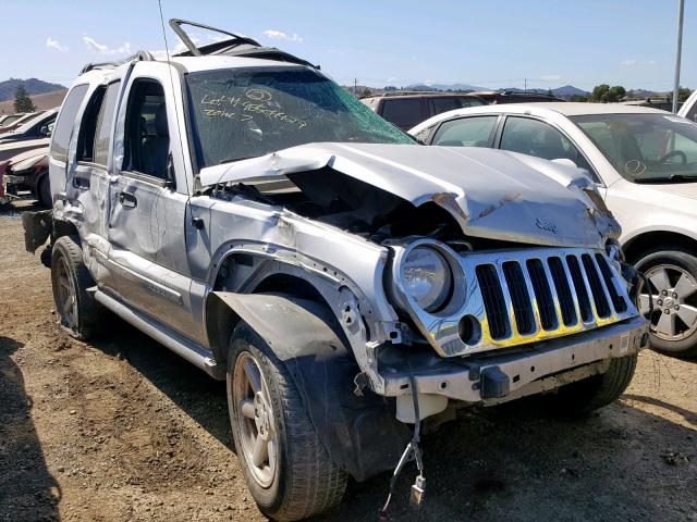 1J4GK58KX7W547810 - 2007 JEEP LIBERTY LI SILVER photo 1