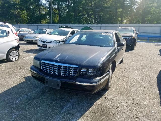 1G6KE54Y4WU779088 - 1998 CADILLAC DEVILLE DE BLACK photo 2