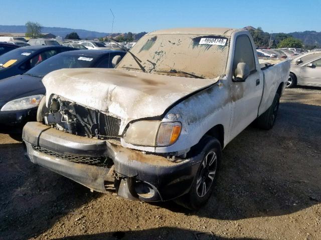 5TBJN32143S355177 - 2003 TOYOTA TUNDRA WHITE photo 2