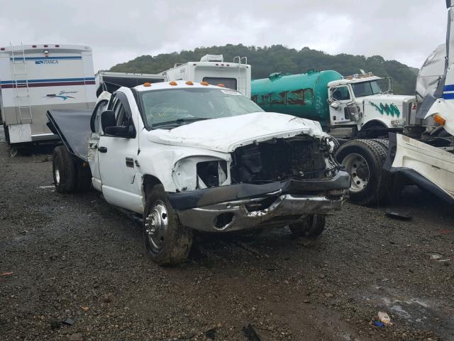 3D7MX48A17G808676 - 2007 DODGE RAM 3500 S WHITE photo 1