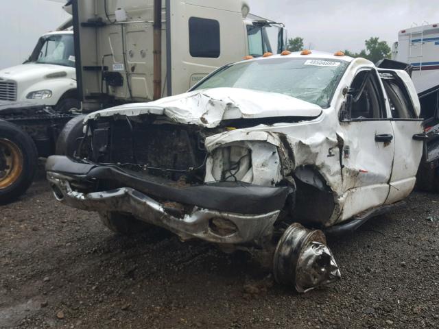 3D7MX48A17G808676 - 2007 DODGE RAM 3500 S WHITE photo 9