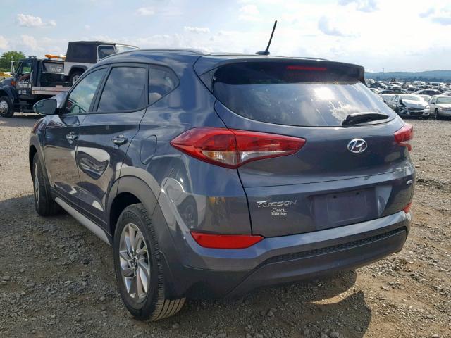 KM8J3CA4XHU496892 - 2017 HYUNDAI TUCSON LIM GRAY photo 3