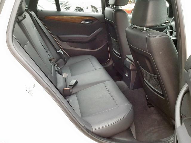 WBAVM5C52EVV91342 - 2014 BMW X1 XDRIVE3 WHITE photo 6