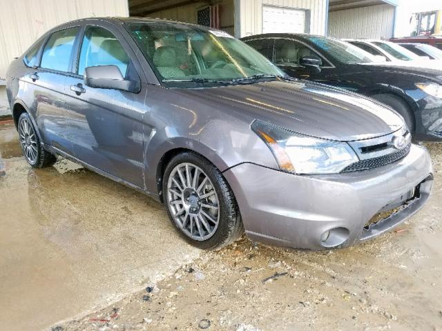 1FAHP3GN8AW237499 - 2010 FORD FOCUS SES GRAY photo 1