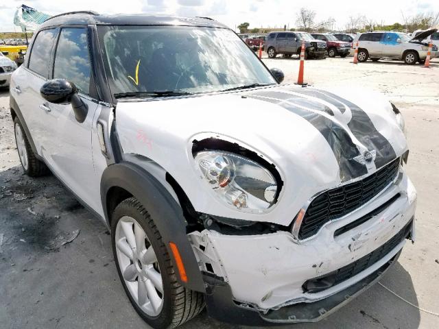 WMWZC3C5XCWL84696 - 2012 MINI COOPER S C WHITE photo 1