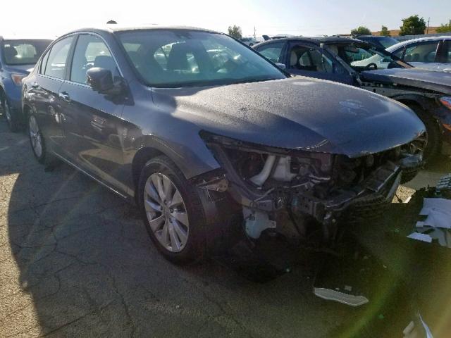 1HGCR2F82DA079894 - 2013 HONDA ACCORD EXL CHARCOAL photo 1