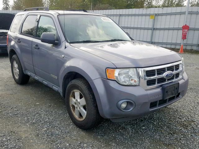 1FMCU93168KA13373 - 2008 FORD ESCAPE XLT GRAY photo 1