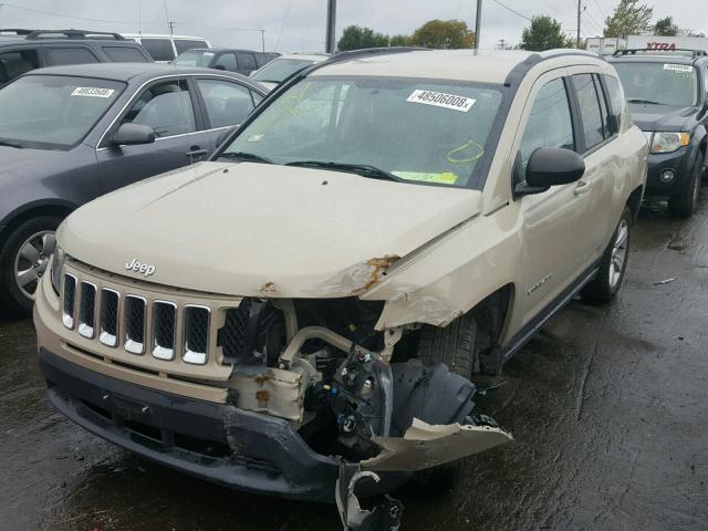 1C4NJDBB0HD154527 - 2017 JEEP COMPASS SP 棕色 照片 2