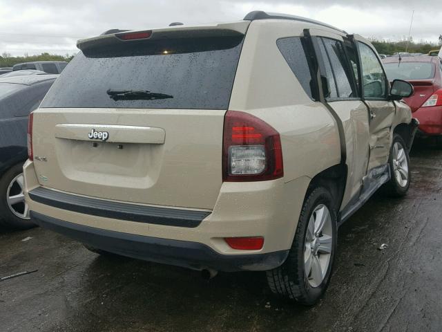 1C4NJDBB0HD154527 - 2017 JEEP COMPASS SP 棕色 照片 4