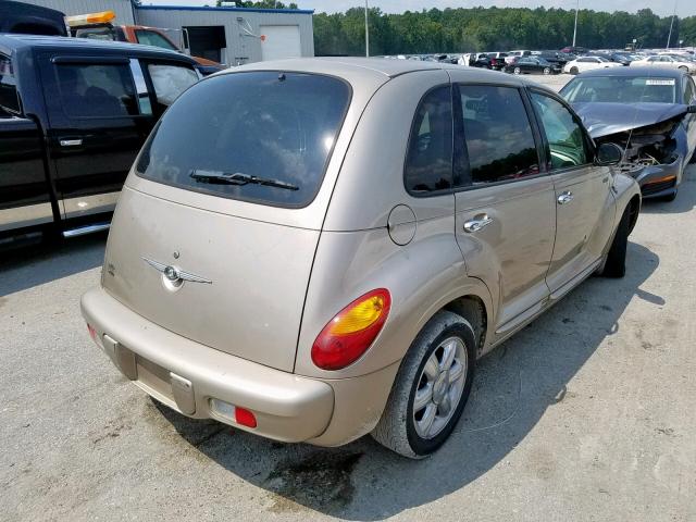 3C8FY68B04T256724 - 2004 CHRYSLER PT CRUISER GOLD photo 4