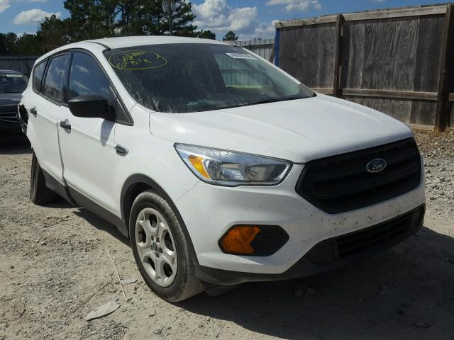 1FMCU0F79HUD72622 - 2017 FORD ESCAPE S WHITE photo 1