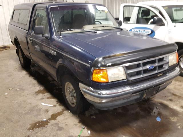 1FTCR10A1PPB21932 - 1993 FORD RANGER BLUE photo 1