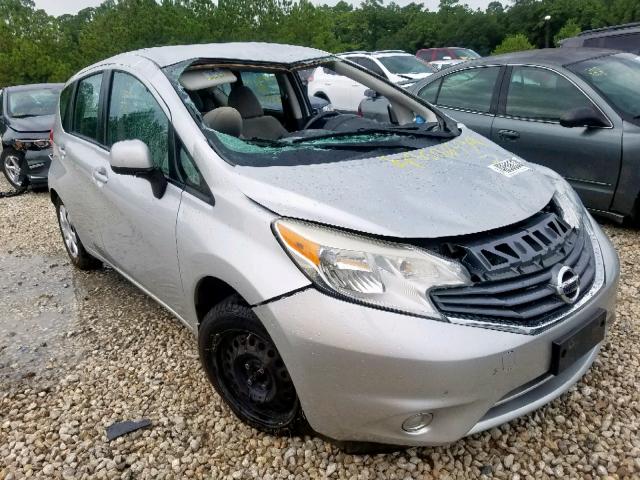 3N1CE2CP6EL395687 - 2014 NISSAN VERSA NOTE SILVER photo 1