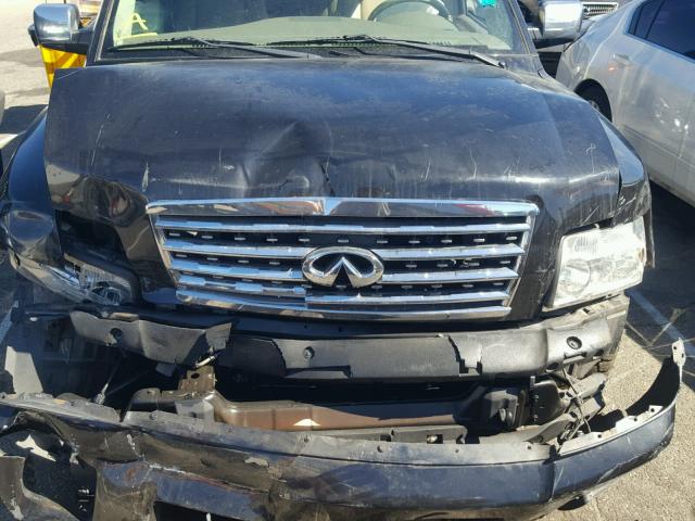 5N3ZA0NF4AN905186 - 2010 INFINITI QX56 BLACK photo 7