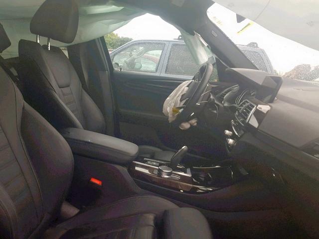 5UXTR9C51KLE13353 - 2019 BMW X3 XDRIVE3 BLUE photo 5