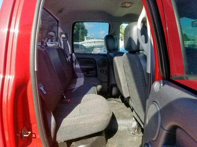 3D7KA28D93G838526 - 2003 DODGE RAM 2500 S წითელი ფოტო 6