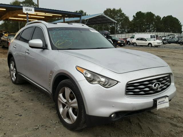 JN8AS1MU4BM110759 - 2011 INFINITI FX35 SILVER photo 1