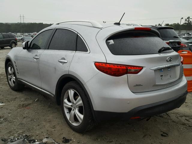 JN8AS1MU4BM110759 - 2011 INFINITI FX35 SILVER photo 3