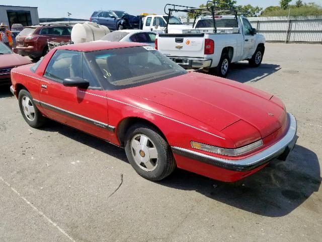 1G4EC11C9JB902613 - 1988 BUICK REATTA RED photo 1